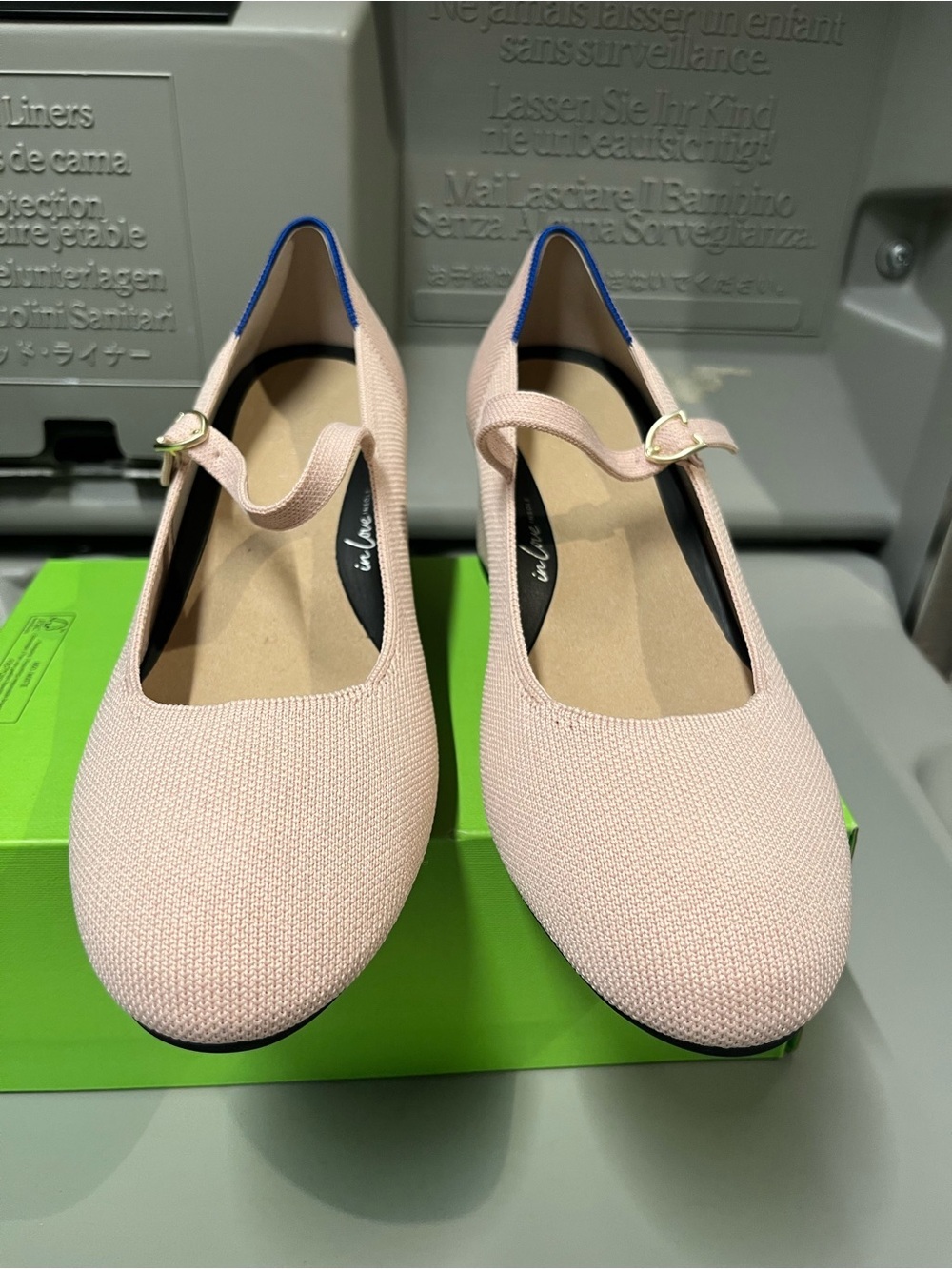 New Rothy’s Rothy The Mary Jane Heel Heels Ballerina Pink 9 - Picture 7 of 10
